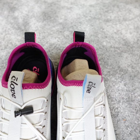 Clove Classic Shoes Womens Sneakers Work Blue Pink Nursing Running Walking - Picture 7 of 9